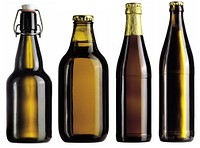 Free beer bottles image, public domain beverage CC0 photo.