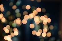 Free bokeh light background image, public domain CC0 photo.