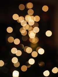 Free blur Christmas light image, public domain celebration CC0 photo.