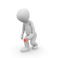 Free knee pain image, public domain medical CC0 photo.