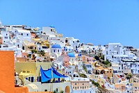 Free Greek house photo, public domain travel & architecture CC0 image.