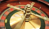 Gambling, casino table photo, free public domain CC0 image.