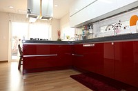 Free kitchen interior design image, public domain interior design CC0 photo.