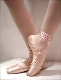 Free ballet shoes image, public domain fashion CC0 photo.