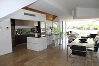 Free kitchen interior design image, public domain interior design CC0 photo.