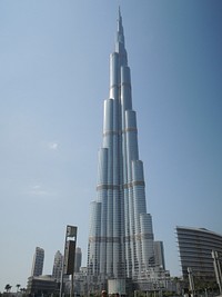 Free skyscraper in Dubai image, public domain travel CC0 photo.