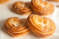Butter sugar-coated cookies. Free public domain CC0 photo.
