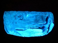 Free blue slag glass image, public domain CC0 photo.