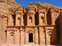 Free Ad Deir, Petra, Jordan photo, public domain travel CC0 image.