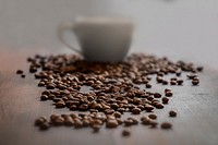 Free coffee beans image, public domain food & beverage CC0 photo.