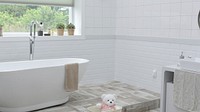 Free bathtub photo, public domain interior CC0 image.