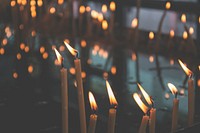 Free candles image, public domain CC0 photo.