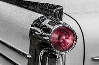 Free vintage taillight car image, public domain car CC0 photo.