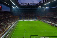 Free football stadium image, public domain sport CC0 photo.