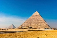 Free Pyramids of Giza image, public domain Egypt CC0 photo.