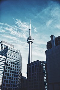 Free CN Tower image, public domain CC0 photo.