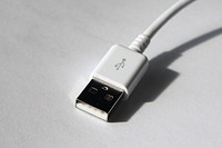 Free USB cable electronic accessory image, public domain CC0 photo.