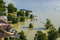 Free coastal flooding image, public domain CC0 photo.