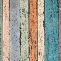 Free colorful wood planks image, public domain material CC0 photo.