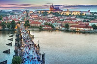 Free Charles Bridge in Prague, Czech Republic image, public domain CC0 photo.