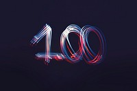 Free 100 light trail image, public domain dark background CC0 photo.