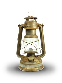 Old brass lantern, free public domain CC0 image.