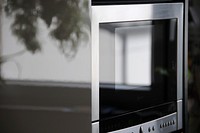 Free silver microwave image, public domain kitchen appliances CC0 photo.