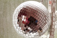 Disco ball, free public domain CC0 image.