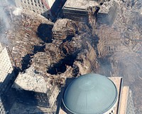 Free World Trade terrorism 2001, NYC photo, public domain city CC0 image.