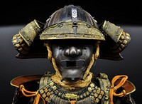 Free samurai helmet image, public domain artefact CC0 photo.