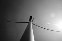 Free wind turbine image, public domain CC0 photo.