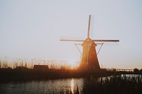 Free windmill image, public domain CC0 photo.