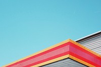 Free edge of building's roof image, public domain CC0 photo.