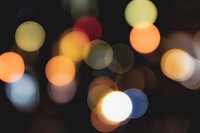 Free Christmas bokeh image, public domain holiday CC0 photo.