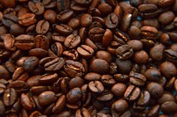 Free coffee beans photo, public domain drink CC0 image.