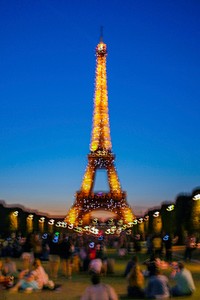 Free Eiffel Tower in Paris, France image, public domain CC0 photo.