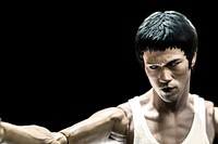 Bruce Lee action figure, unknown location - 31 Dec 2016