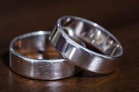 Wedding rings. Free public domain CC0 photo.