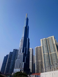 Free Landmark 81, Vietnam photo, public domain city CC0 image.