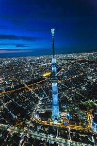 Free Tokyo Skytree image, public domain Japan CC0 photo.