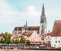 Regensburg in Germany, free public domain CC0 photo