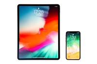 Apple's iPad and iPhone, digital device, location unknown, 23 August 2019.