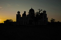 Free dark mosque photo, public domain shadow CC0 image.