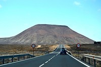 Scenic route in Canary Islands. Free public domain CC0 photo.