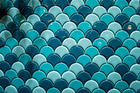 Free abstract blue geometric background image, public domain CC0 photo.