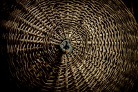 Rattan basket close up, free public domain CC0 image.