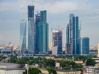 Free downtown moscow, Russia photo, public domain travel CC0 image.