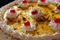 Free creme brulee cake image, public domain CC0 photo.