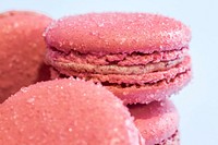 Free macaroons dessert background, public domain CC0 photo.