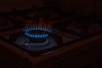 Free gas stove photo, public domain kitchen CC0 image.